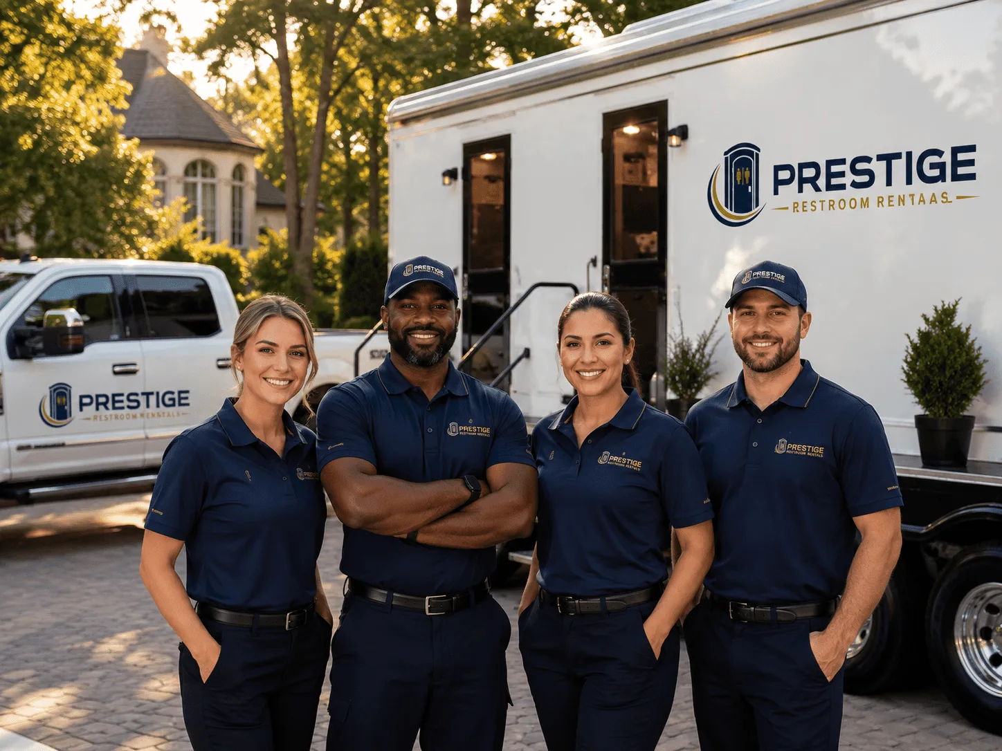 Trusted Luxury Portable Restrooms company in Webster, WI